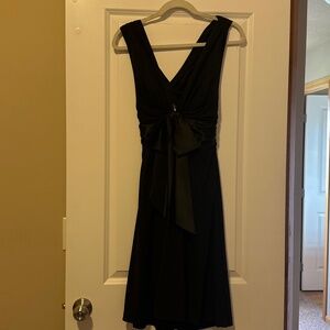Black cocktail dress